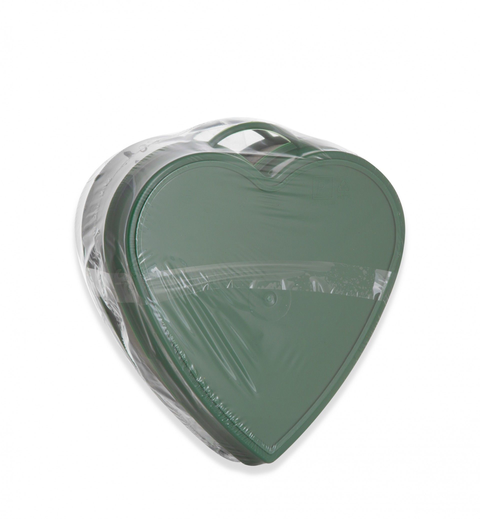 ESPONJA CORAÇÃO COM BASE 21CM PACK 2