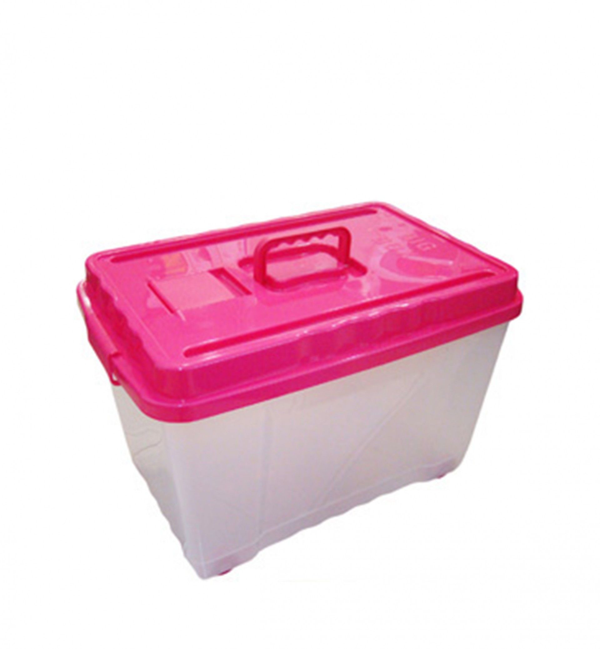 BOX CAIXA ARRUMOS COM ASAS E RODAS