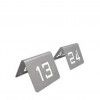 Nmero de Mesa Inox 13-24 6X5cm