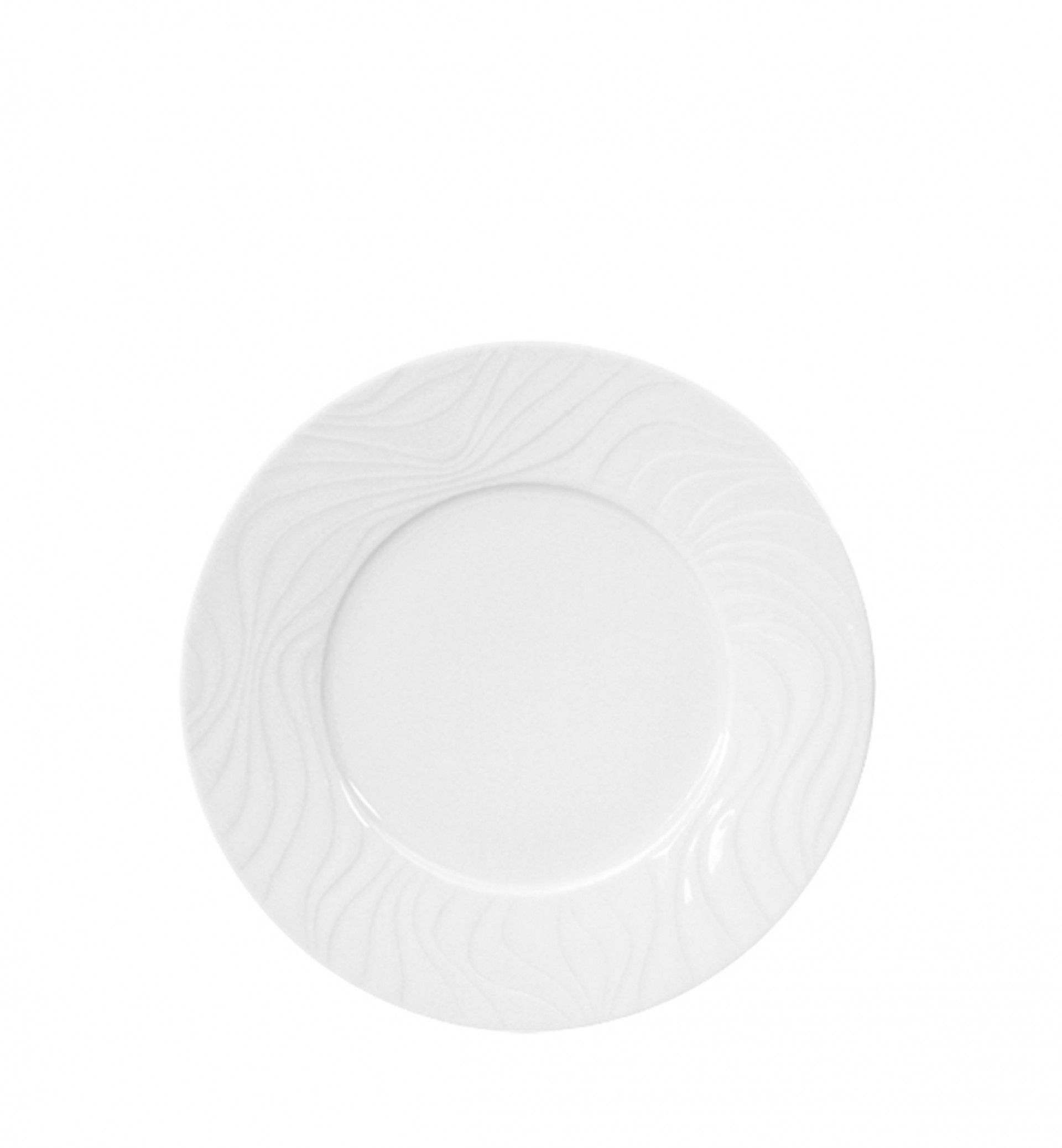 Prato Porcelana Waves Sobremesa N.3 22cm