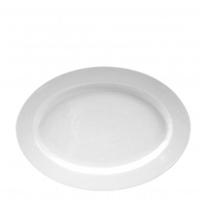 Travessa Porcelana Lisboa Oval 35X25X3cm