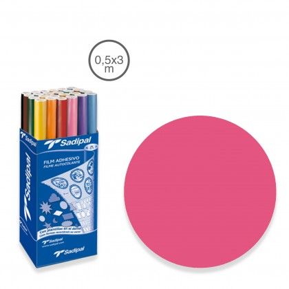 Filme Autocolante Sadipal Mate Rosa 0.5X3M