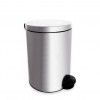BALDE COM PEDAL INOX MATTE