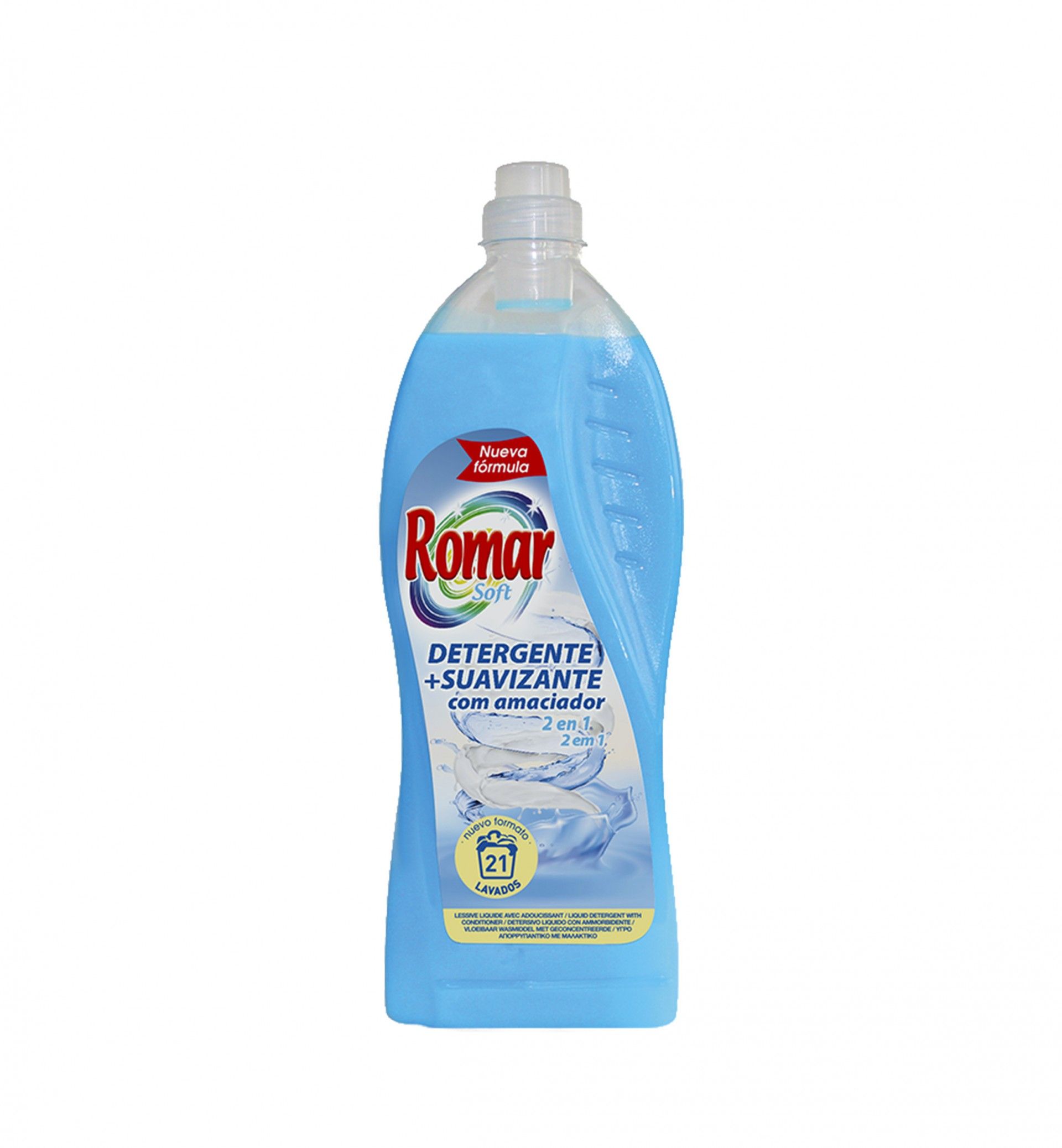 Detergente Líquido Romar 2 Em 1 1500ml