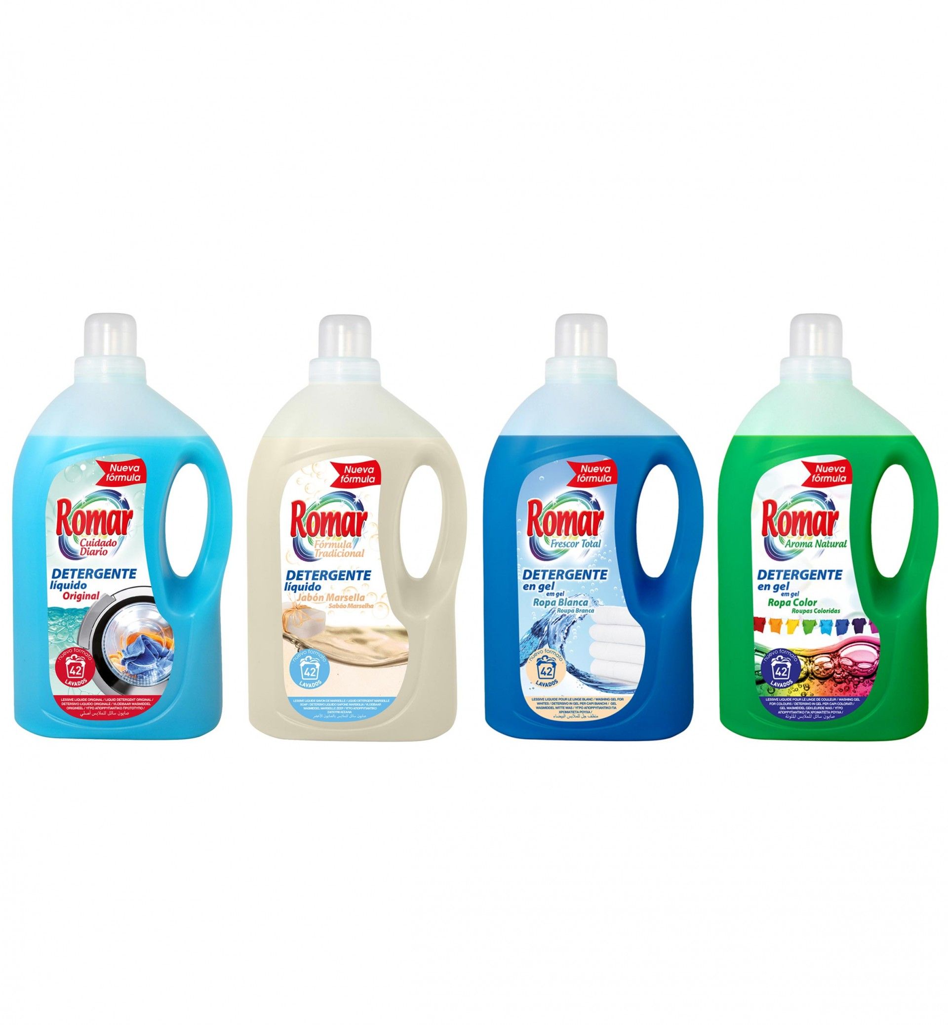 Detergente Líquido Romar Marsella 3000ml