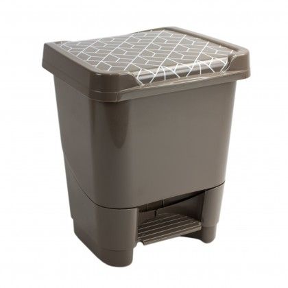 Balde Lixo Codil Beclassic com Pedal 9L 29X25X25cm