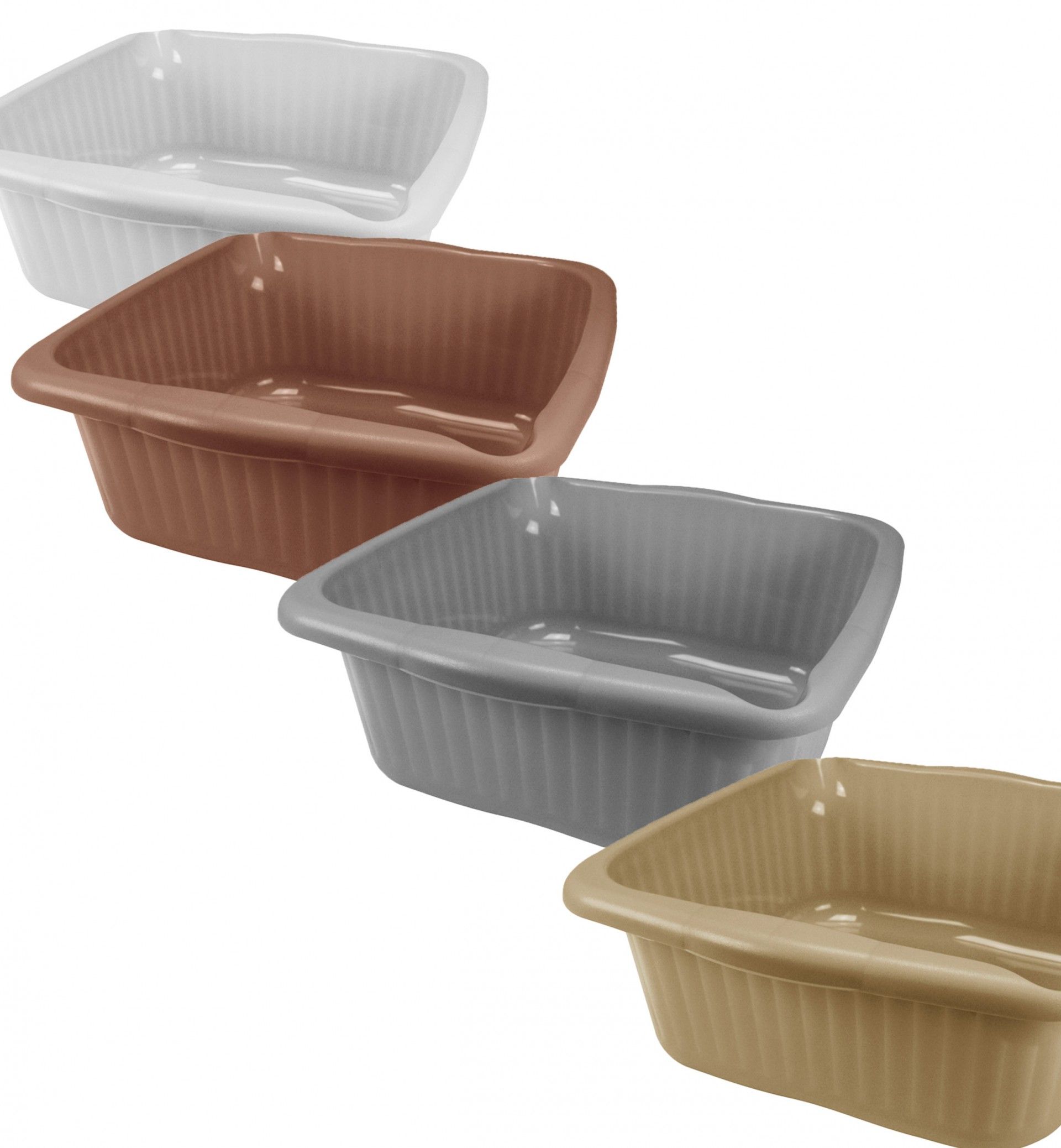 Bacia Plástica Codil Beclassic Quadrada 10l 34.5X34.5X15cm