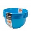 Tigela Plstica Codil Colors Redonda 450ml 12.4X6.1cm Pack 6
