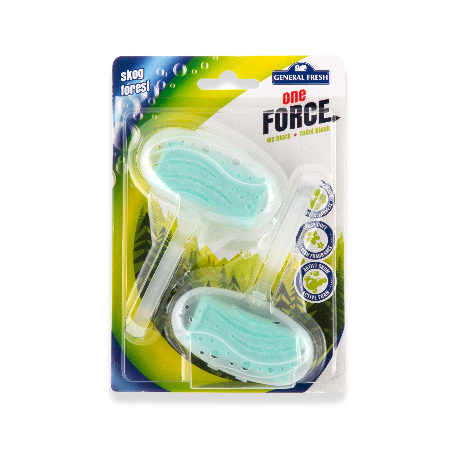 ONE FORCE BLOCO SANITÁRIO 40G PACK 2