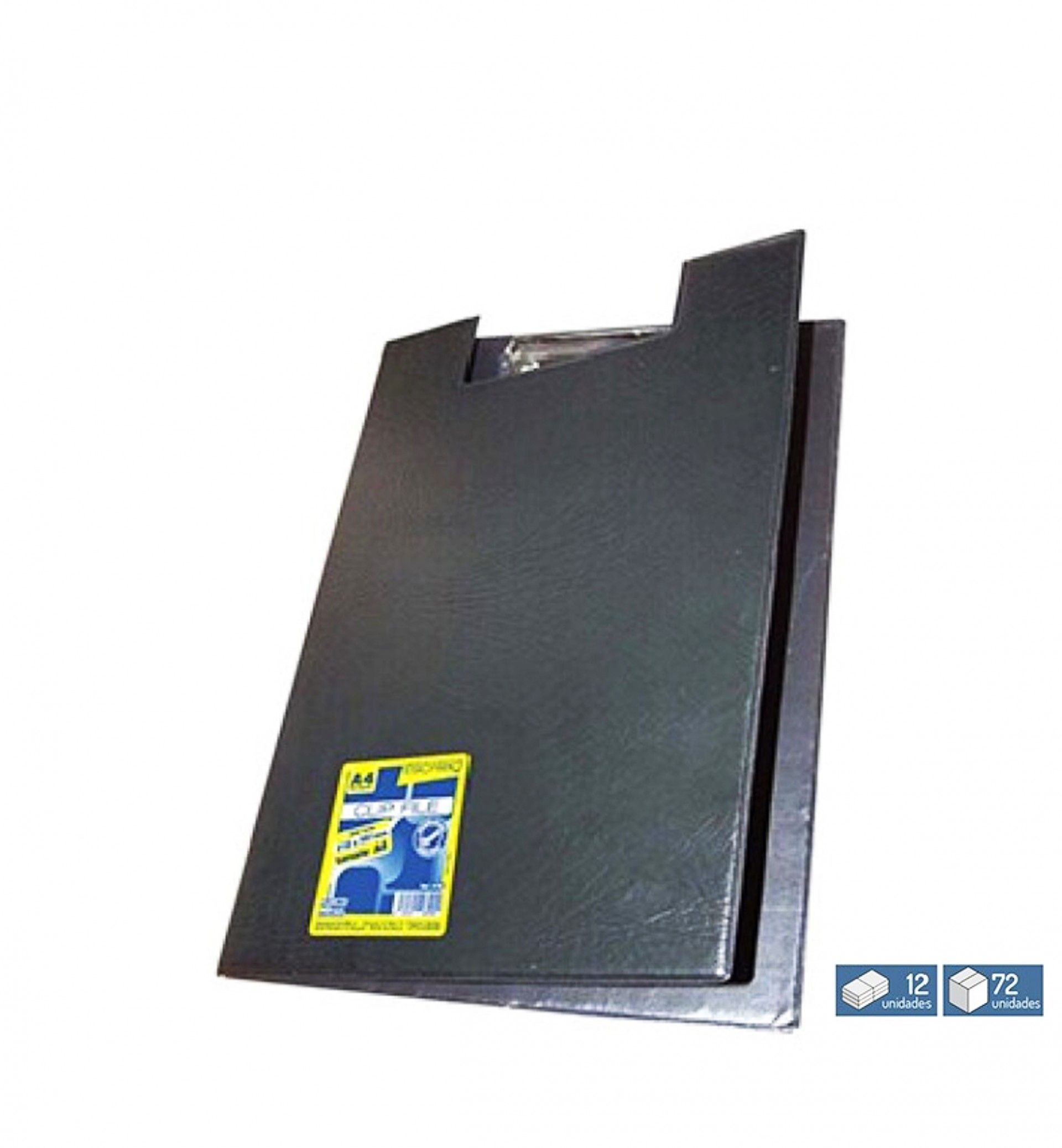 Capa Com Pinça A4 Preto