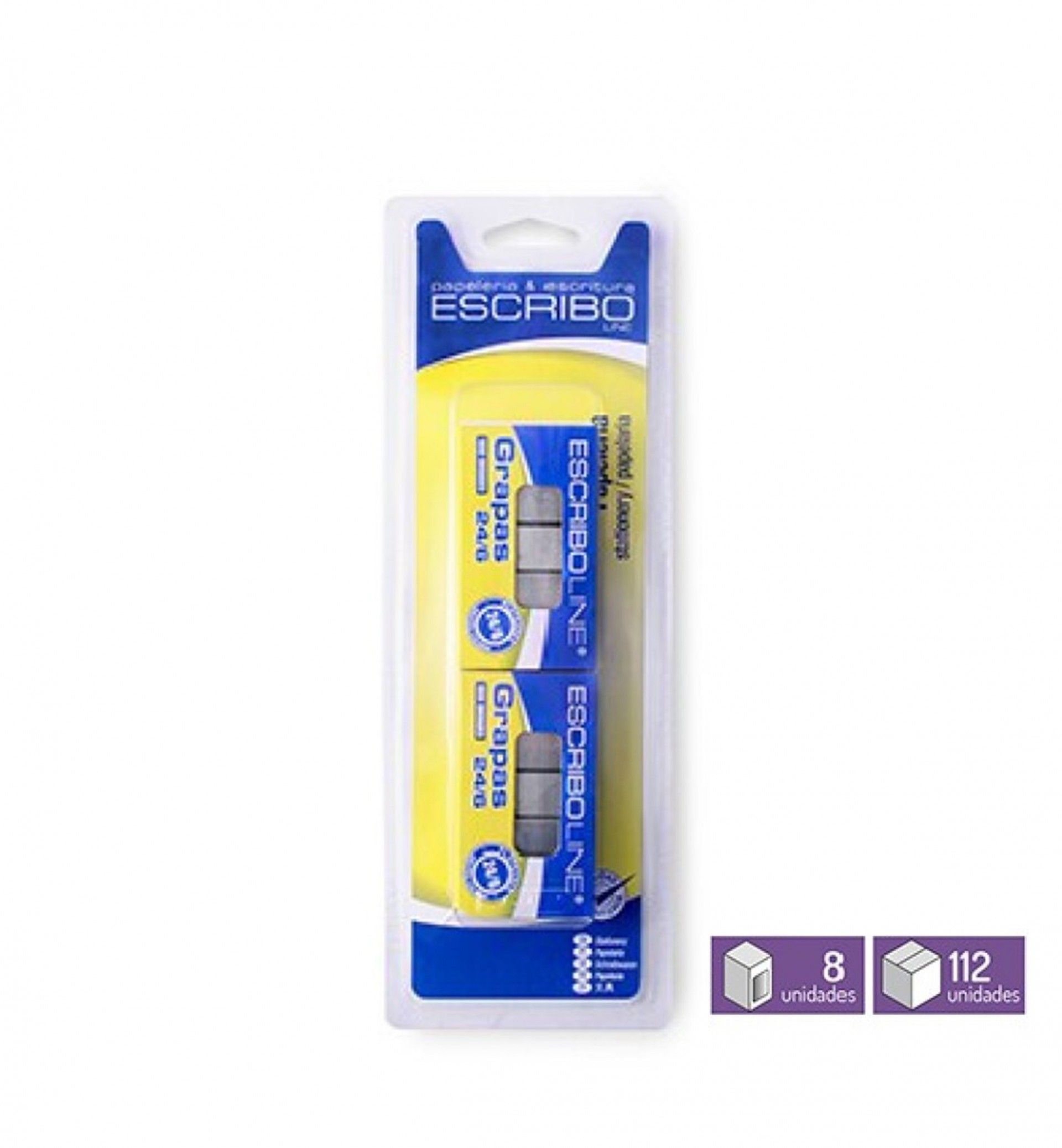 Agrafos 1000 Unidades 24/6 Pack 2