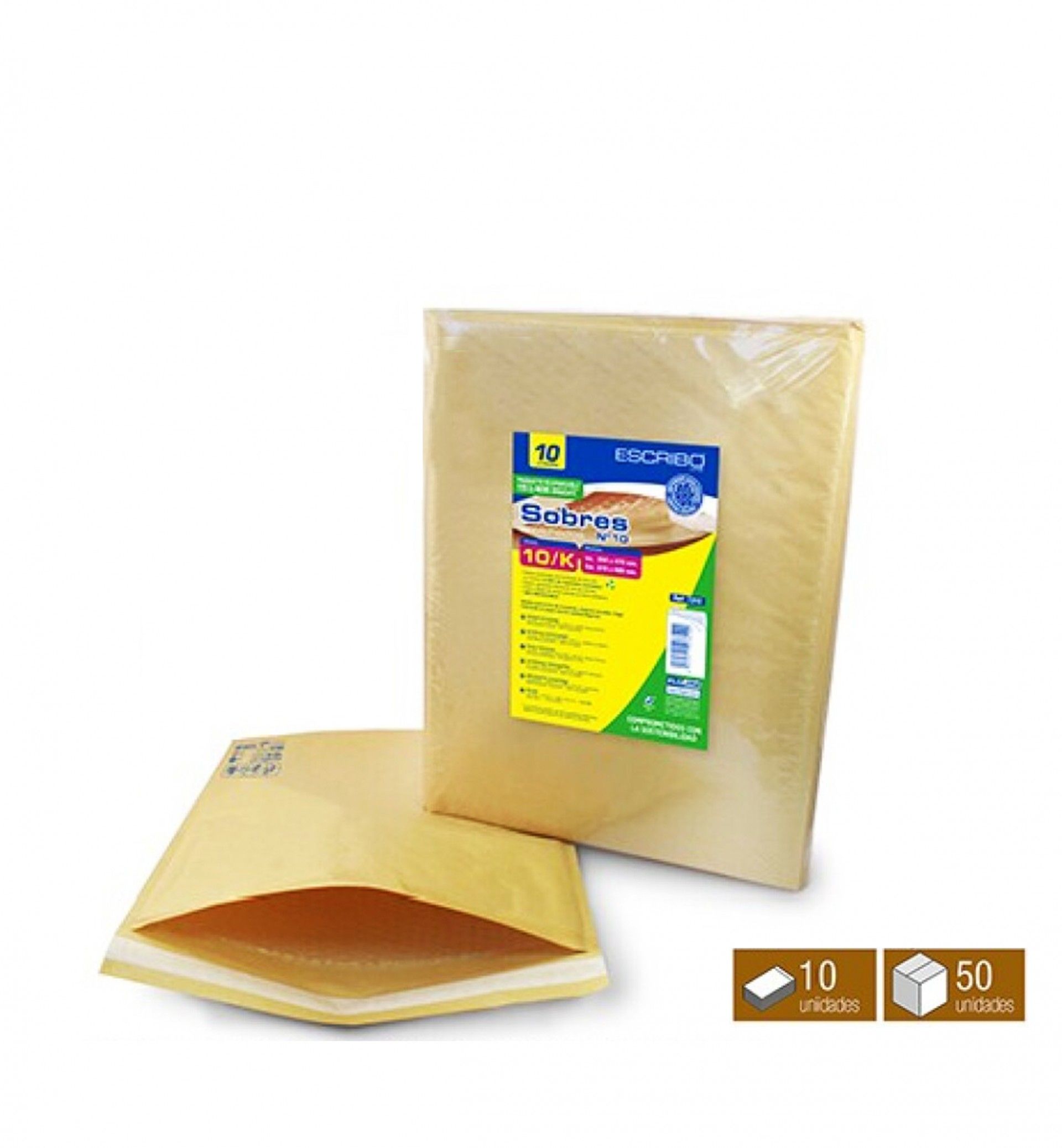 ENVELOPE ALMOFADADO PACK 10