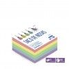 Bloco Notas Flojim 5 Cores Fortes 200 Folhas 9X9cm