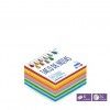 Bloco Notas Flojim 10 Cores 800 Folhas 9X9cm