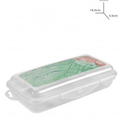 CAIXA P/ MASCARA SANITARIA C/GANCHO 16.5CM 21106