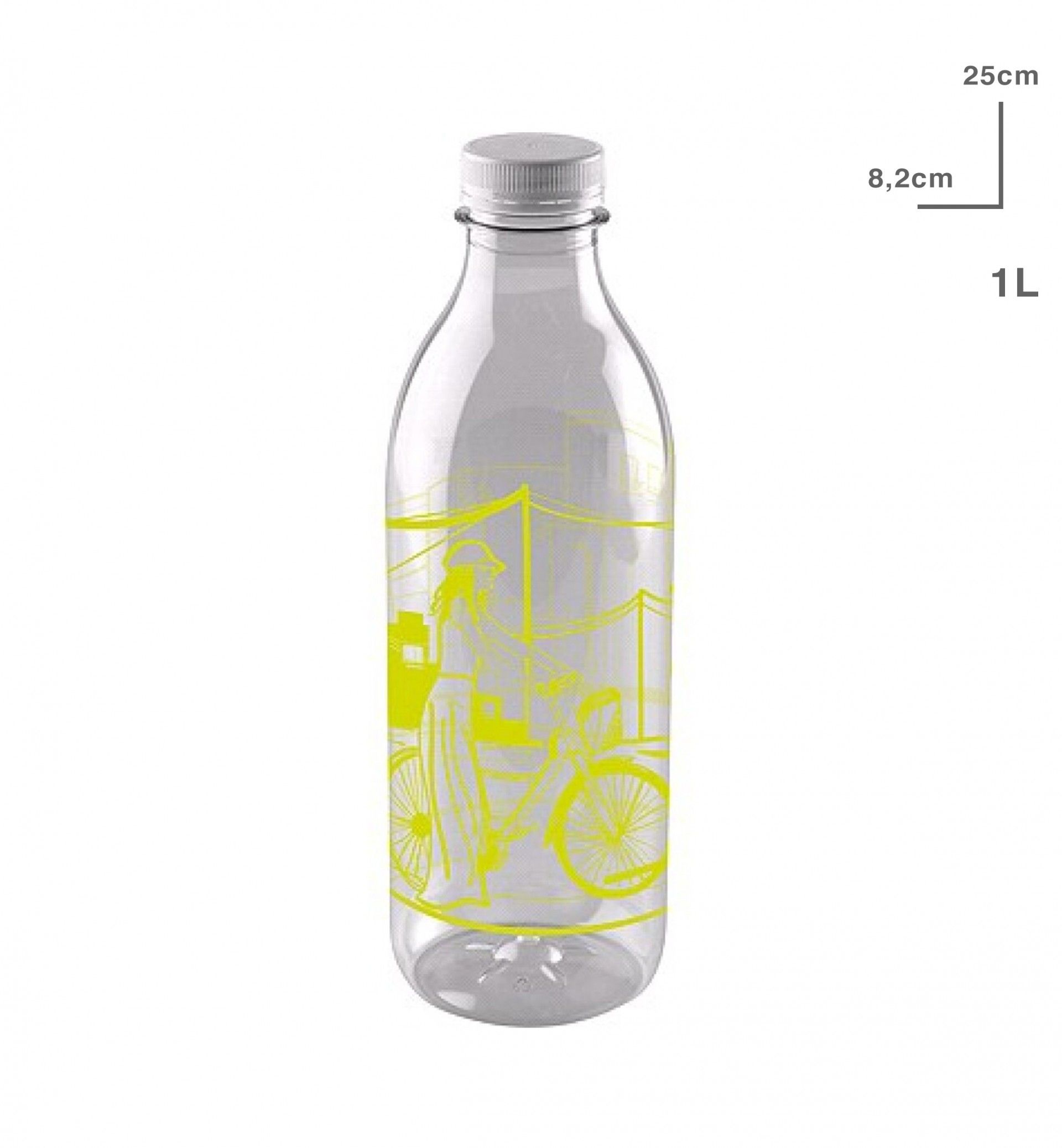 GARRAFA DESPORTO 1L Ø8.2X25CM 16535