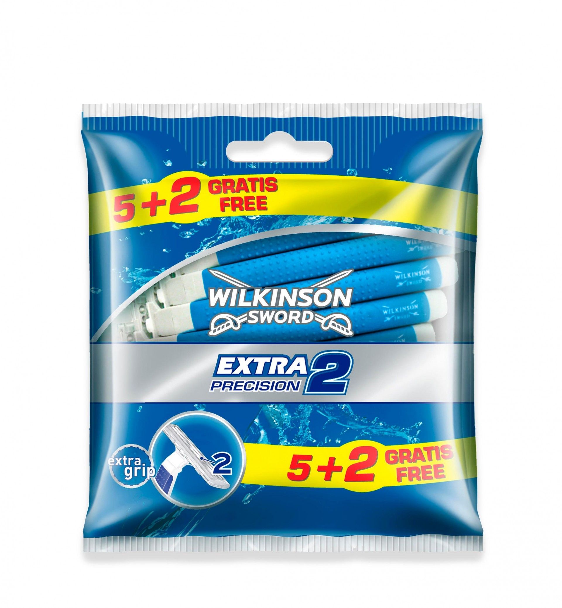 EXTRA PRECISION2 MÁQUINA DESCARTÁVEL MEN PACK 5+2