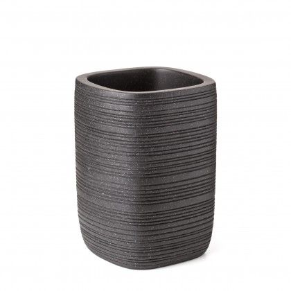Copo para Escova de Dentes Bambu 7.3X7.3X9.9CM