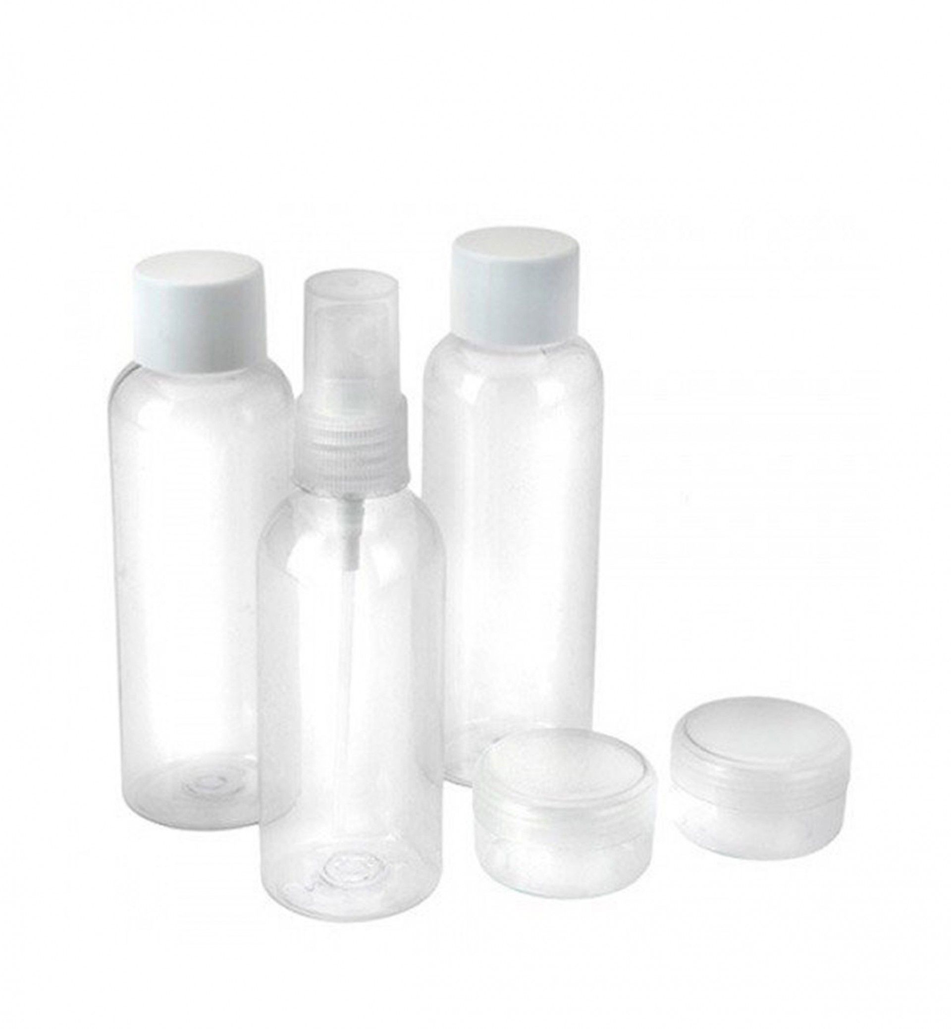 Kit Viagem Necessaire com 5 Recipientes 17.5X20CM