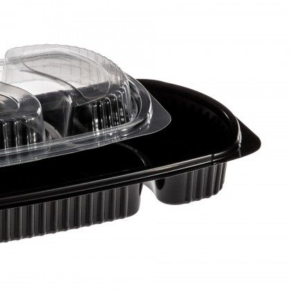 Caixa Take Away 2 Divises 25/75 23.5X14.5X3.5cm Pack 101