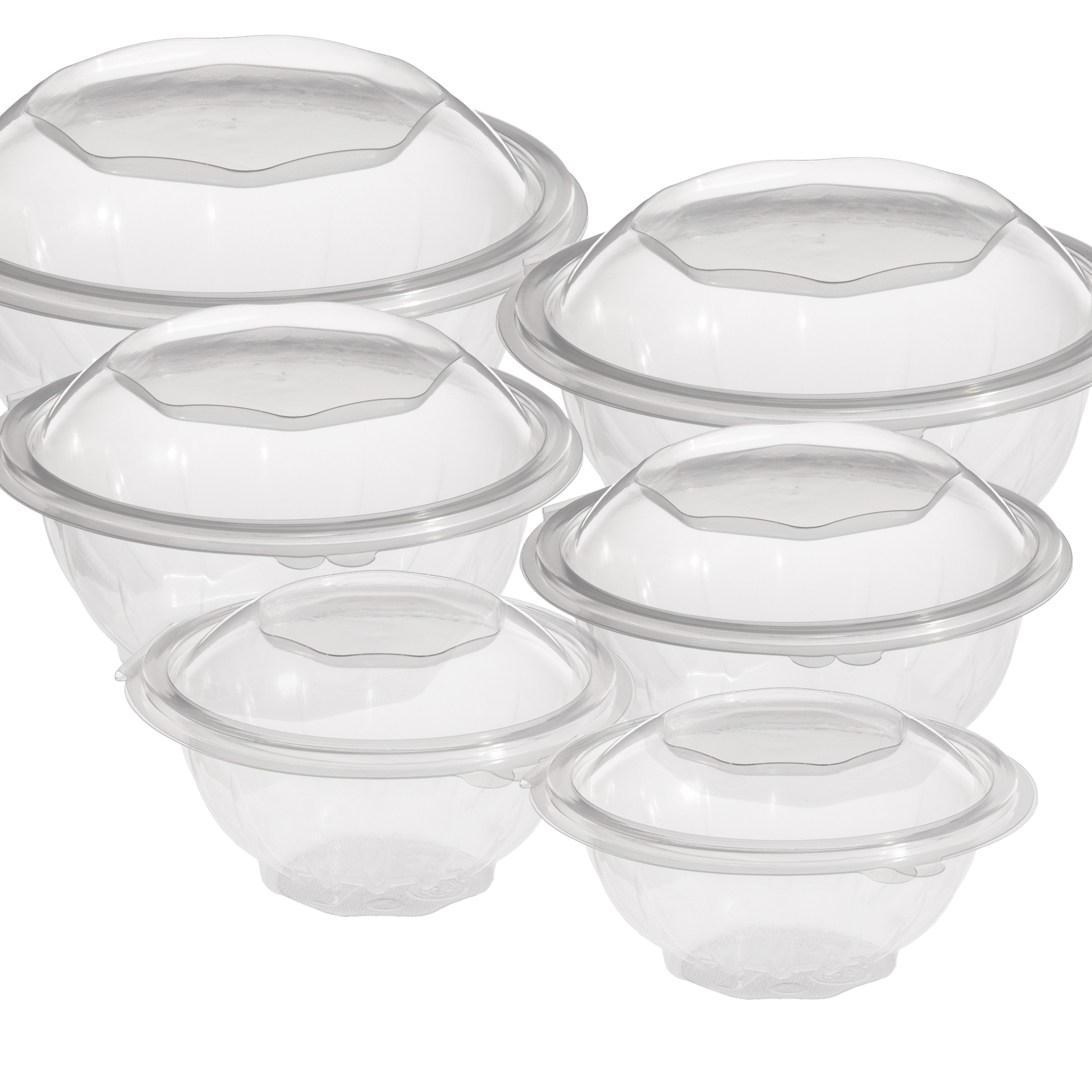 Saladeira Take Away 1l 18.2X18.2X7.6cm Pack 51