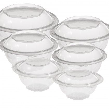 Saladeira Take Away 1l 18.2X18.2X7.6cm Pack 51