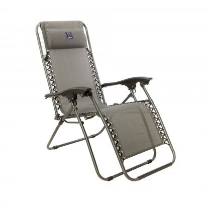 Cadeira Extensvel Ao Cinzento 108X64X110cm