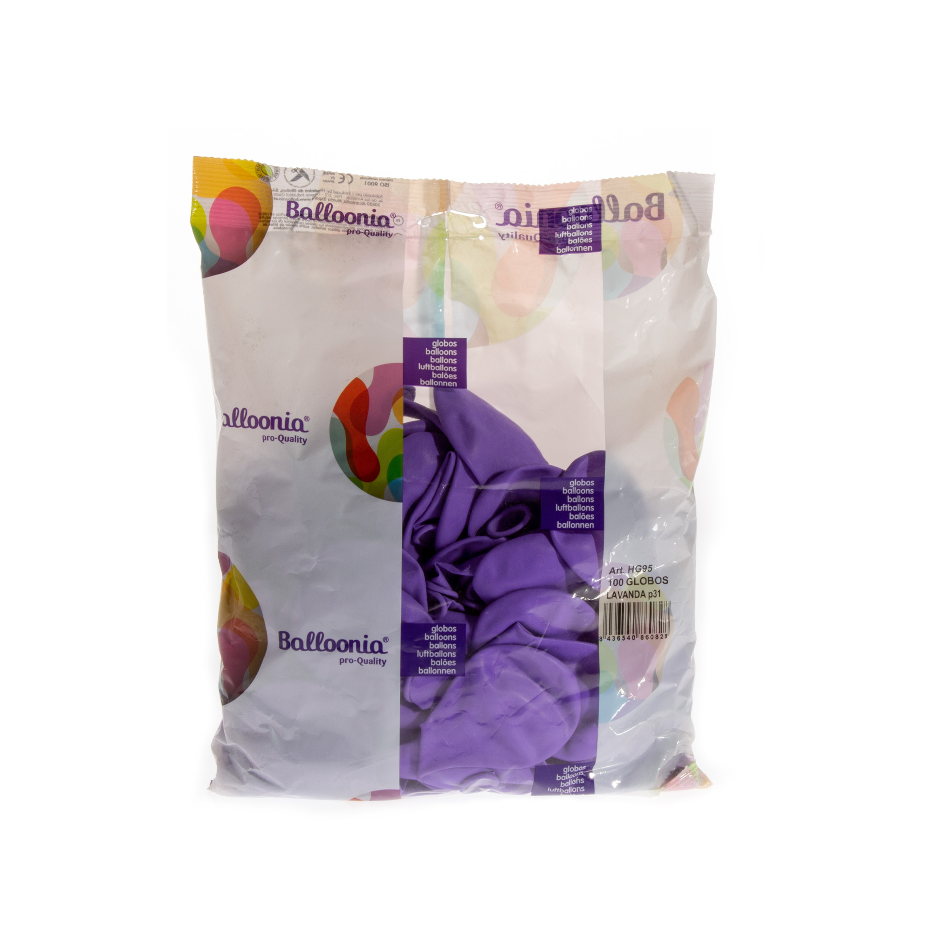 Balões Balloonia Lilás Pack 100