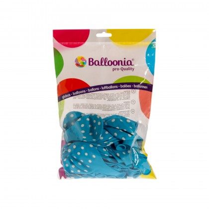 Balões Lunares Balloonia Azul Celeste Pack 50 Balões Lunares Balloonia Azul Celeste Pack 50