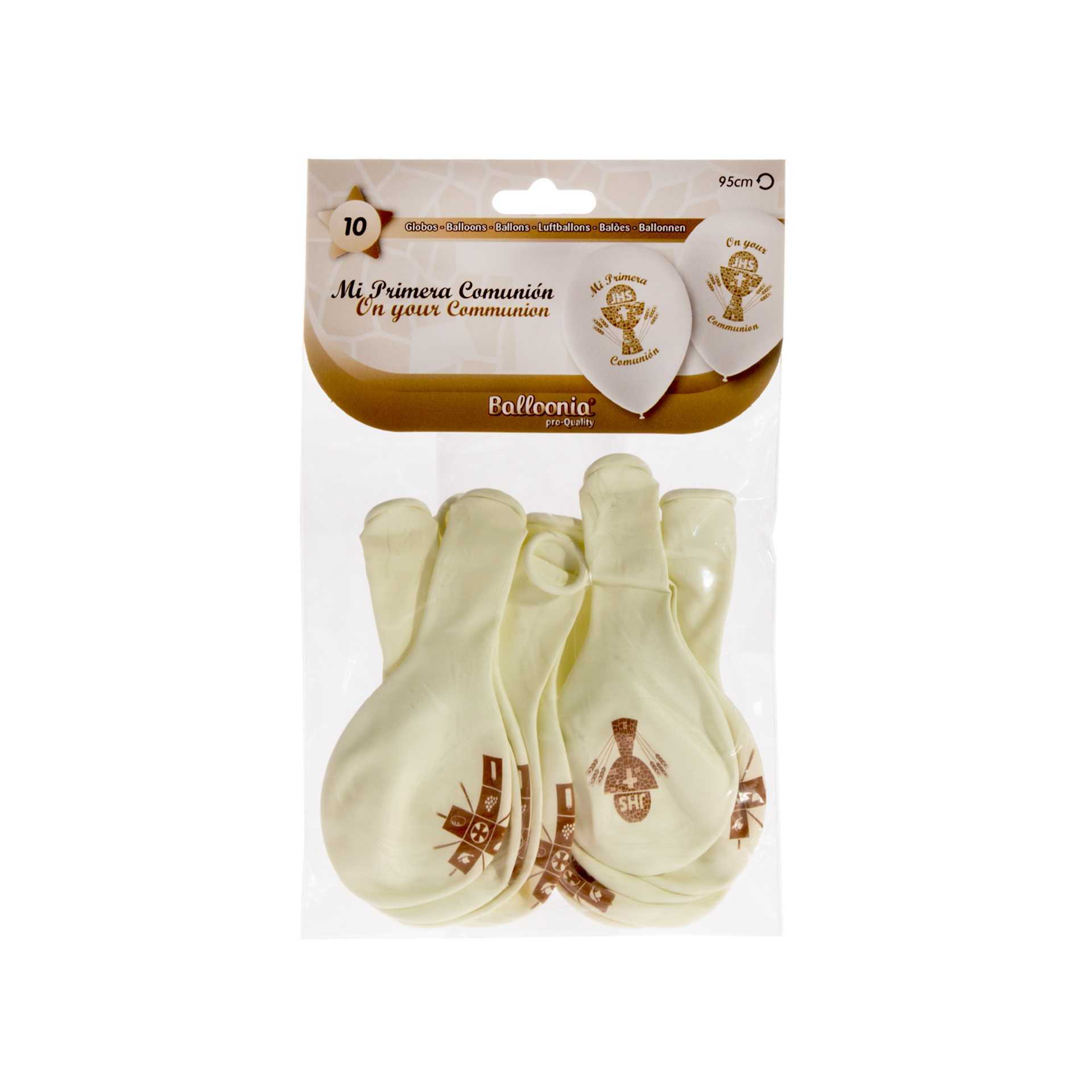 Balões Balloonia Símbolo 1ª Comunhão Pack 10