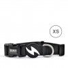 Coleira Dashi Solid Colors Preta XS