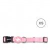 Coleira Dashi Solid Colors Rosa XS