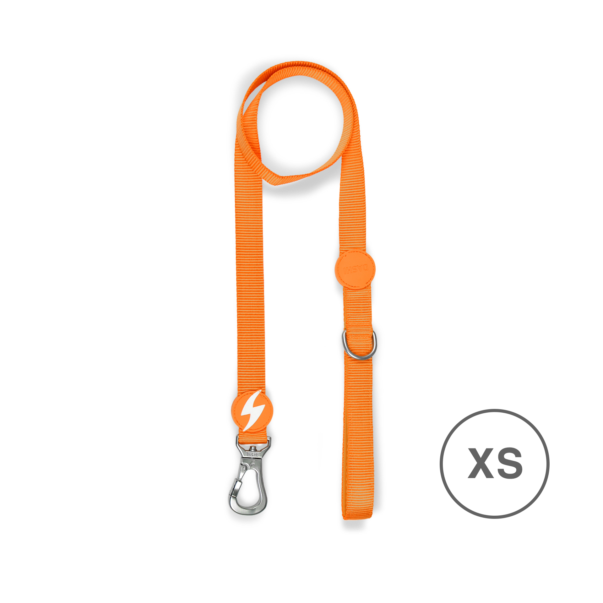 Trela Dashi Solid Colors Laranja XS