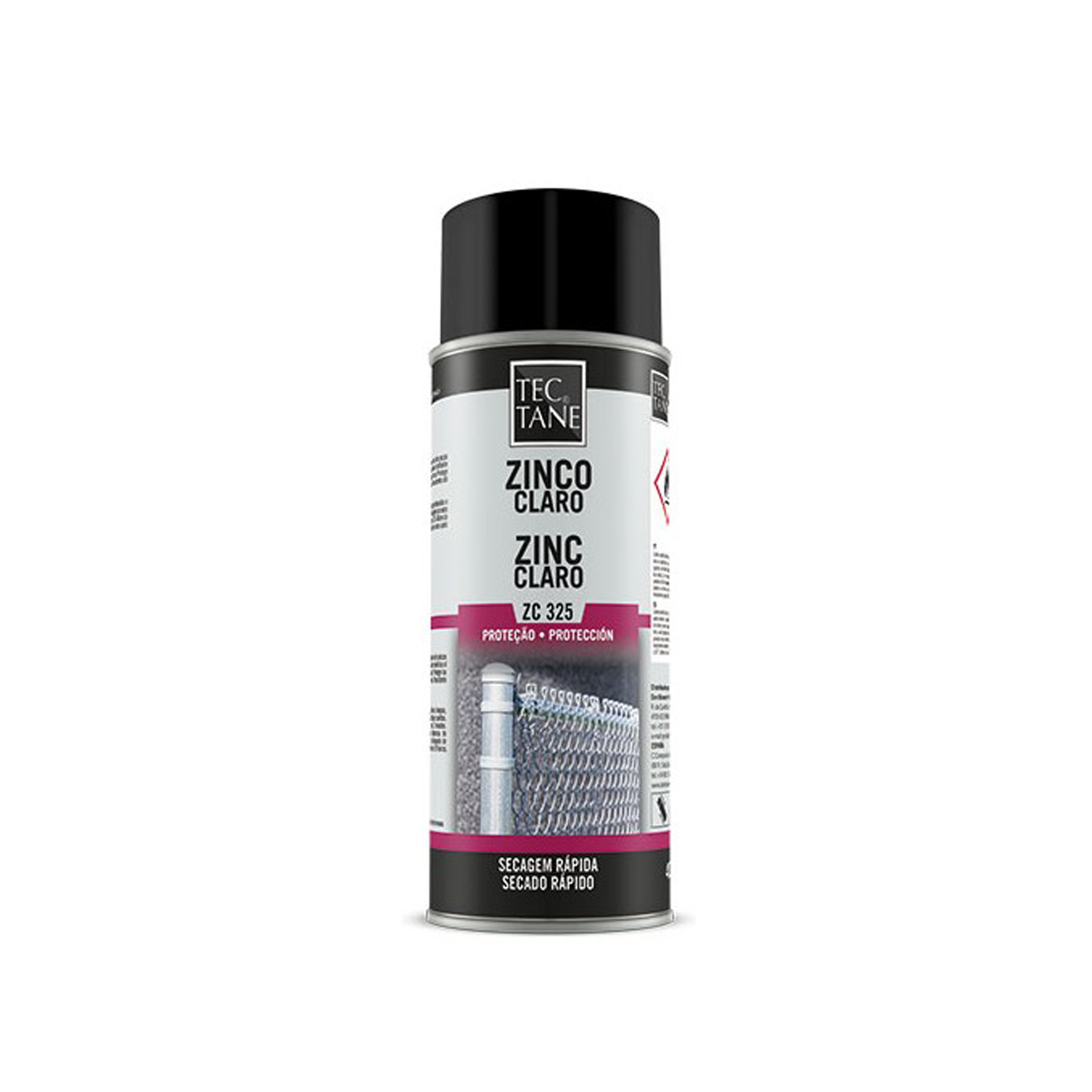 Spray Proteção Zinco Claro ZE325 400ml