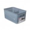 Conjunto 3 Cestos Multiusos Baobab Blue Mist 5L+2X1.5L