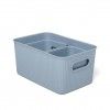 Conjunto 3 Cestos Multiusos Baobab Blue Mist 5L+2X1.5L