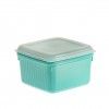 Caixa Hermtica Codil Colors Quadrada 4000ml 21.2X21.2X13.4cm