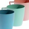 Caneca Plstica Codil Colors Redonda 350ml 8X9cm