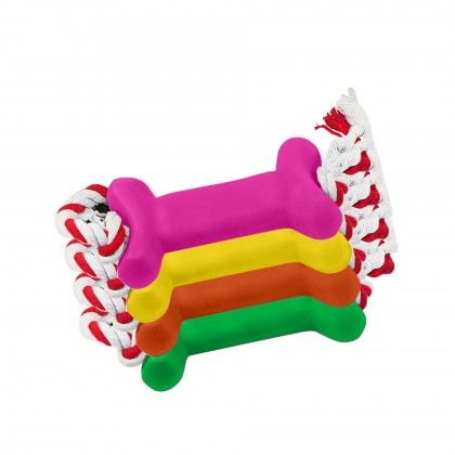 Brinquedo Para Co Bola Plstico Multicor 20cm