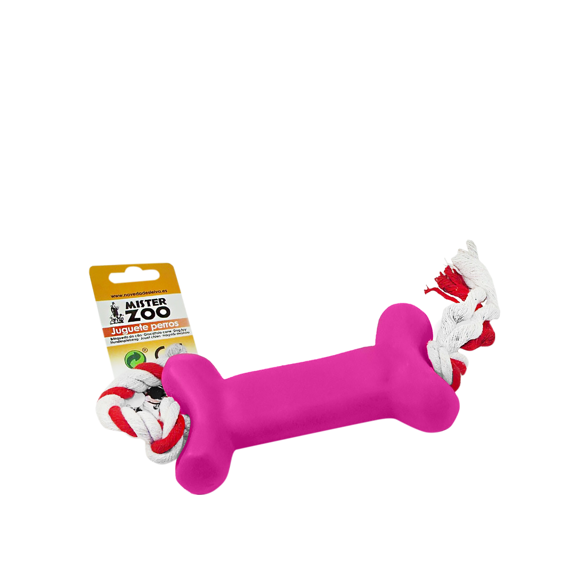 Brinquedo Para Cão Bola Plástico Multicor 20cm