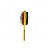 Escova Pet Dupla Face Plstico Multicor 19cm