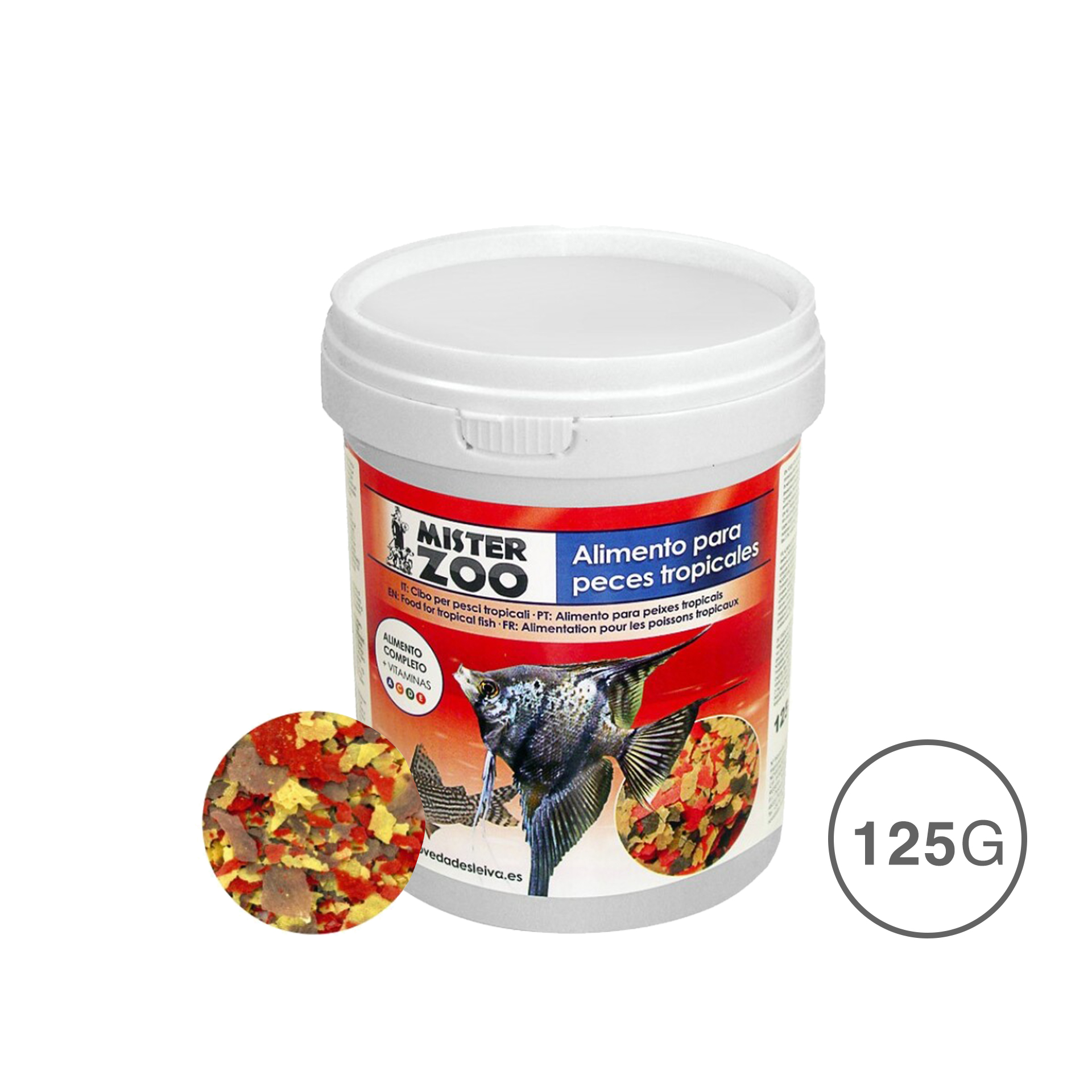 ALIMENTO P/ PEIXES TROPICAIS 125G 51029