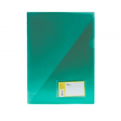 Bolsa Timeoffice com Visor Verde A4 Bolsa Timeoffice com Visor Verde A4