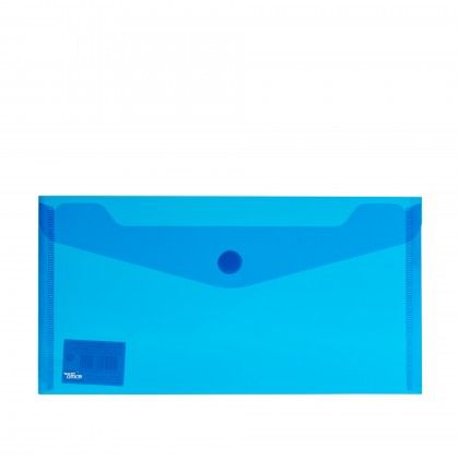 Bolsa Envelope Timeoffice com Velcro Azul Bolsa Envelope Timeoffice com Velcro Azul