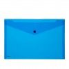 Bolsa Envelope Firmo com Mola Azul A4
