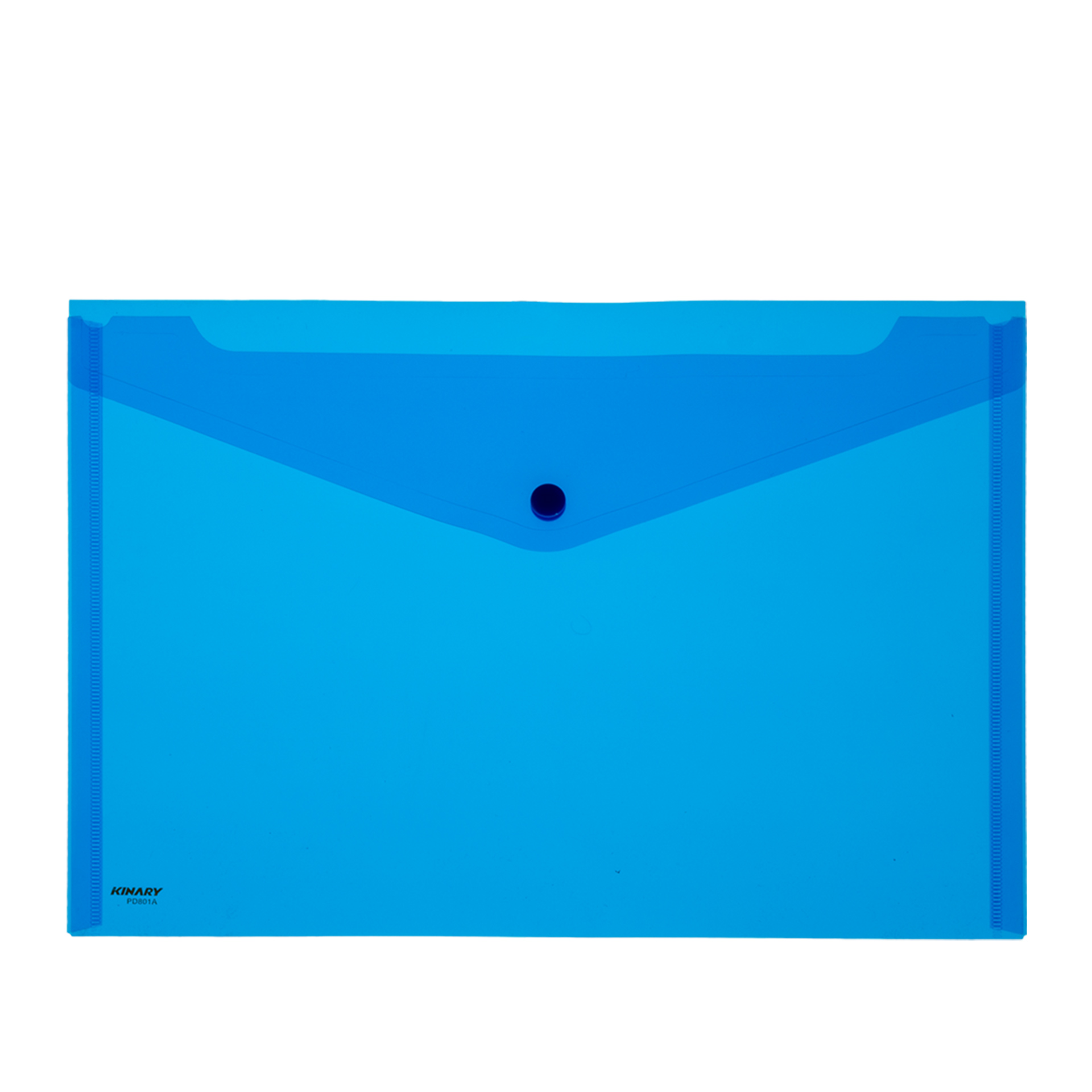 Bolsa Envelope Firmo com Mola Azul A4