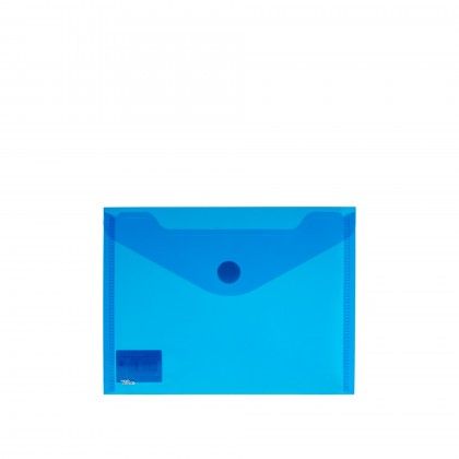 Bolsa Envelope Firmo com Velcro Azul A5 Bolsa Envelope Firmo com Velcro Azul A5