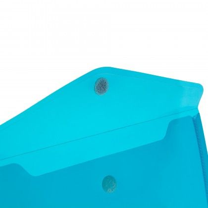 Bolsa Envelope Firmo com Velcro Transparente A5