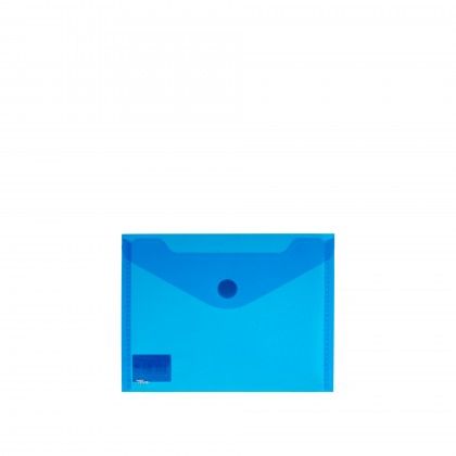 Bolsa Envelope Timeoffice com Velcro Azul A7