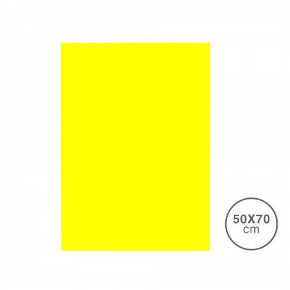 Carto Canelado Folia Amarelo 50X70cm Pack 10